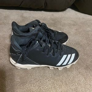 Boys adidas baseball cleats.  Size 1